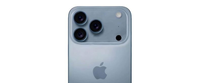 Imagem de: iPhone 17 Pro deve chegar em nova cor azul celeste que pode substituir o titânio do deserto