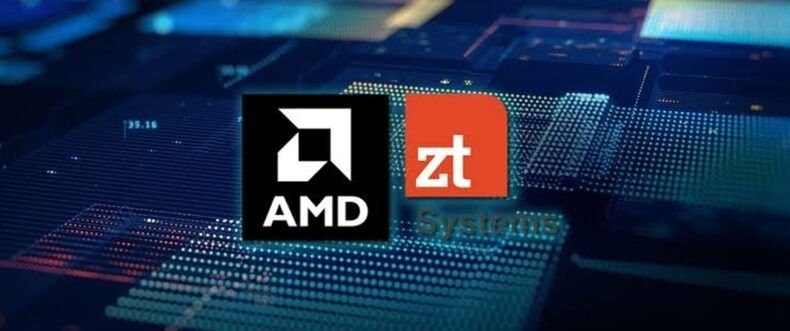 Imagem de: AMD vende parte da ZT Systems por US$ 3 bilhões