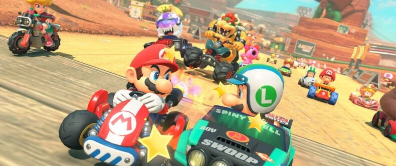 Imagem de: Nintendo desmente uso de imagens geradas por IA em Mario Kart World