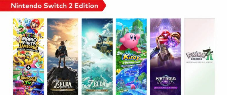 Imagem de: Nintendo diz que Switch 2 terá jogos físicos reais