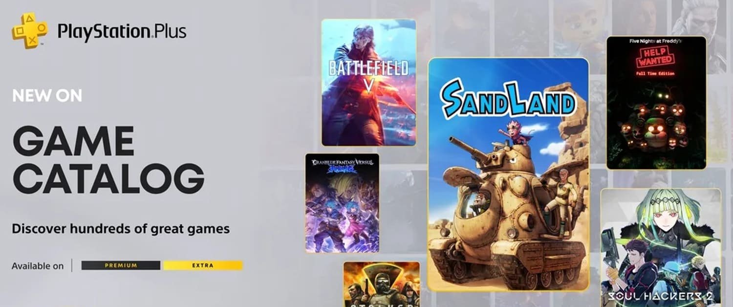 Imagem de: PS Plus de maio traz Sand Land, Battlefield V e STALKER