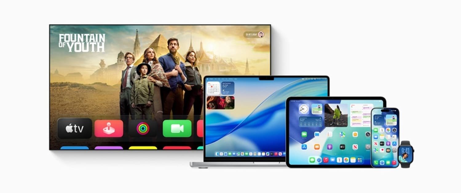 Liquid Glass em Produtos Apple