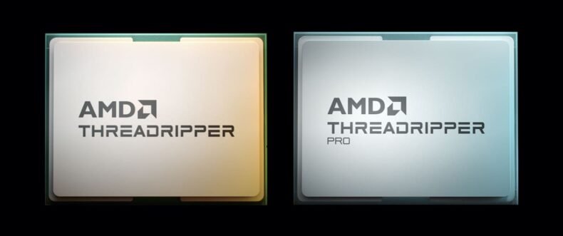 Imagem de: AMD lança Ryzen Threadripper PRO 9000 com até 96 núcleos