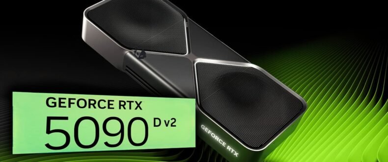 Imagem de: GPU NVIDIA RTX 5090 D V2 chega em agosto só para a China