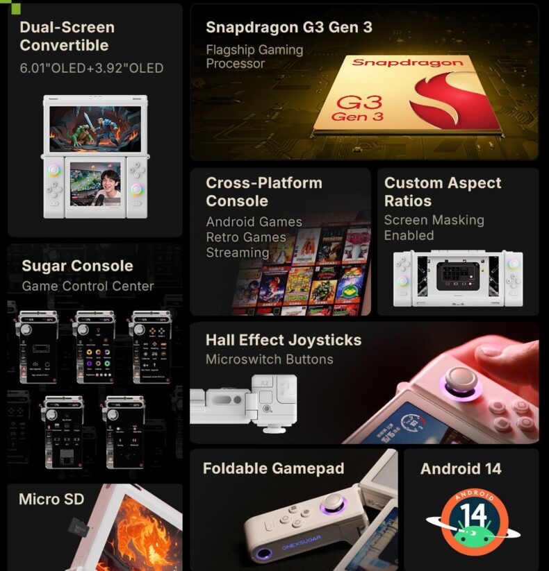 ONEXSUGAR - Especificações