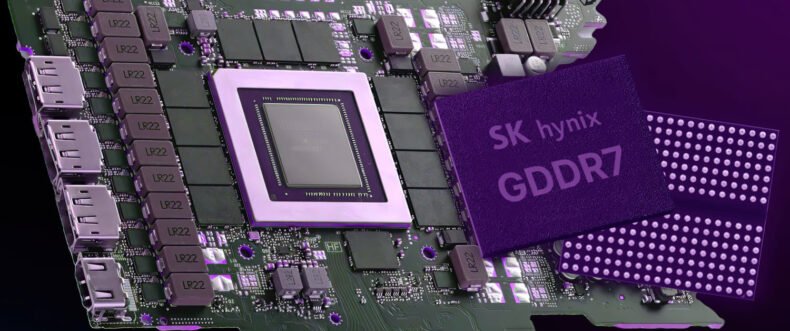 Imagem de: SK hynix prepara memória GDDR7 de 24 Gb e aposta na revolução da HBM4