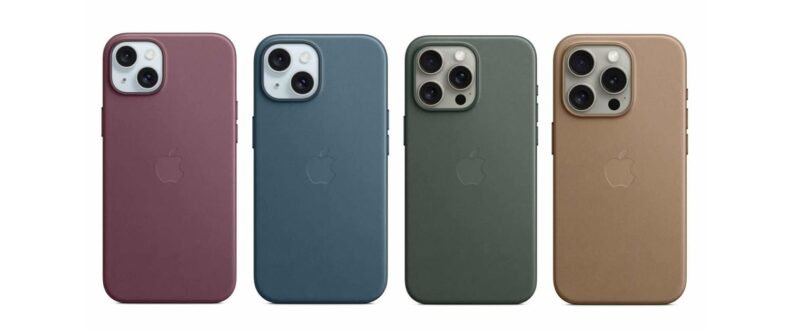 Imagem de: iPhone 17 terá novos capas de tecido sintético e cores foscas, mas podem perder o luxo da linha FineWoven