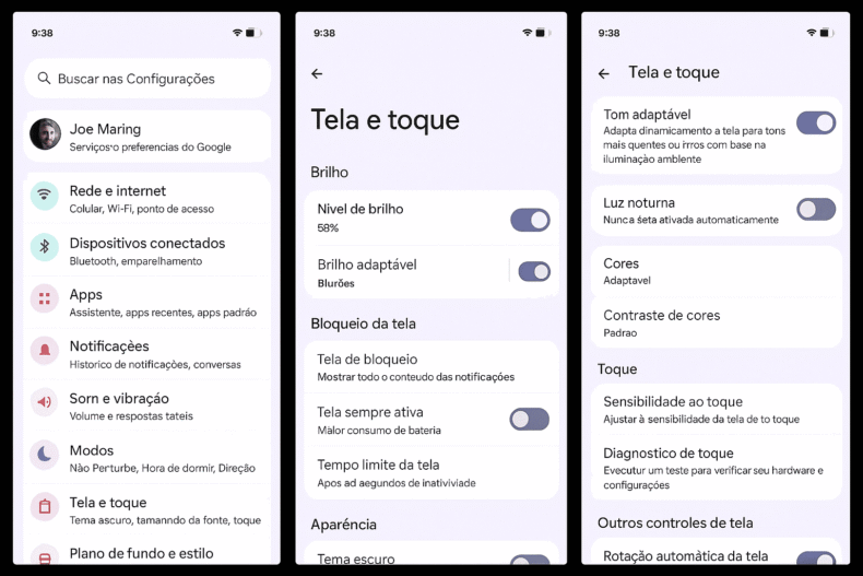 Como habilitar a taxa de atualização de 120 Hz no Pixel 10