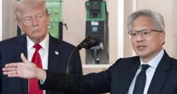 Jensen Huang e Donald Trump