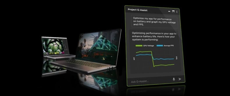 Imagem de: NVIDIA Project G-Assist e App ficam mais rápidos e acessíveis em GPUs RTX