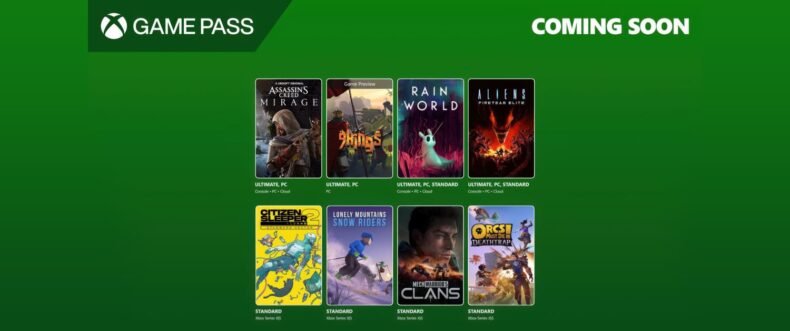 Imagem de: Game Pass recebe Assassin's Creed Mirage, Rain World e outros jogos em agosto