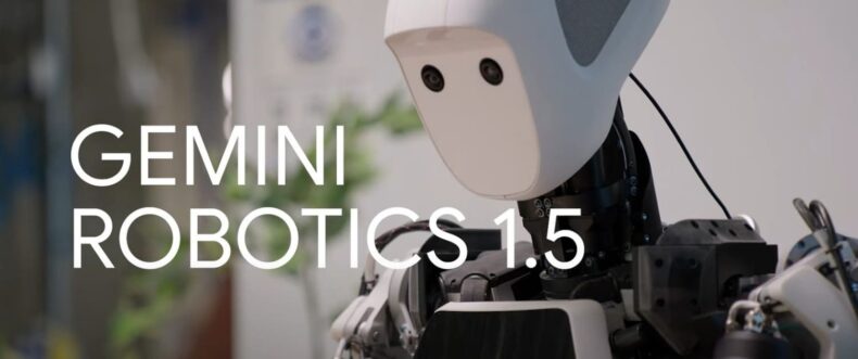 Imagem de: Google DeepMind lança Gemini Robotics 1.5 e ER 1.5 para ajudar robôs a raciocinar e aprender