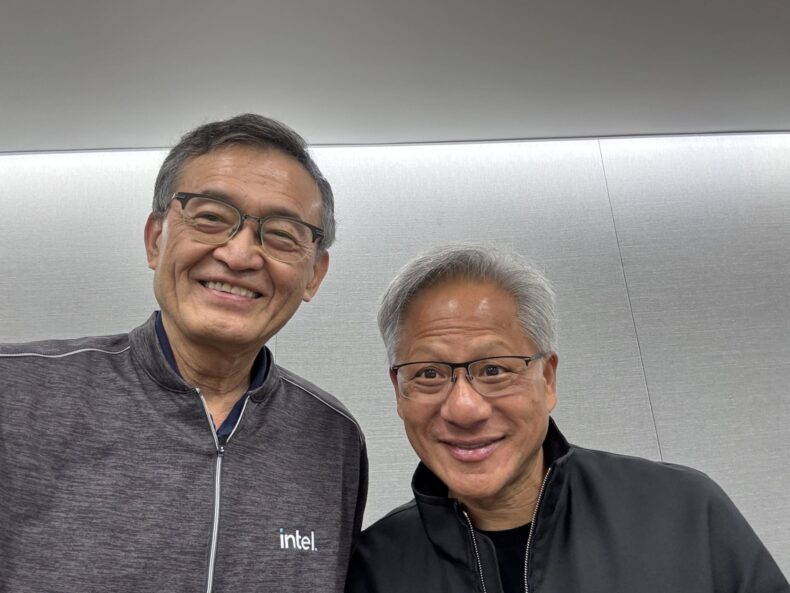 Lip-Bu Tan e Jensen Huang