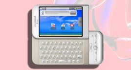 Primeiro smartphone Android do mundo - HTC Dream