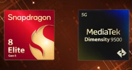 Snapdragon 8 Elite Gen 5 e o Dimensity 9500