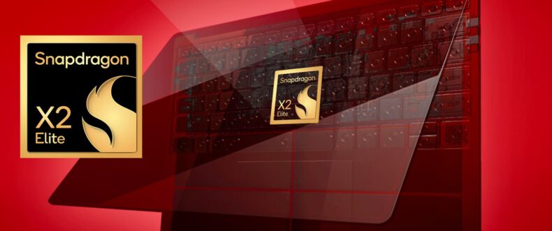 Imagem de: Qualcomm diz que Snapdragon X2 Elite tem até 75% mais desempenho que CPUs Intel e AMD