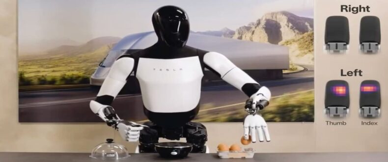 Imagem de: Tesla dá pistas sobre novo "Cyber SUV" e futuro do robô humanoide Optimus