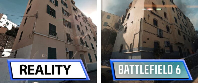 Imagem de: Vídeo comparativo mostra o quanto gráficos de Battlefield 6 se aproximam da vida real