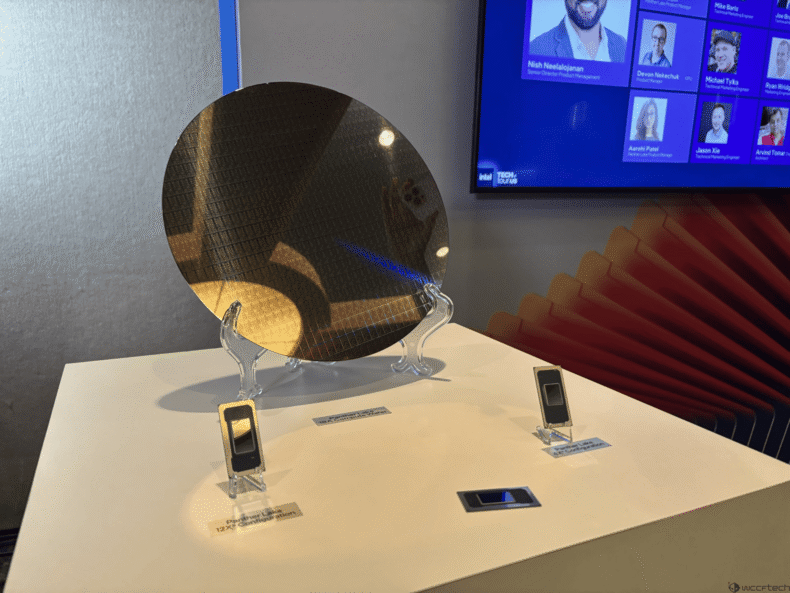 Intel 18A Wafer