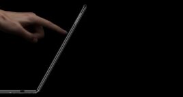 MacBook Pro com touchscreen