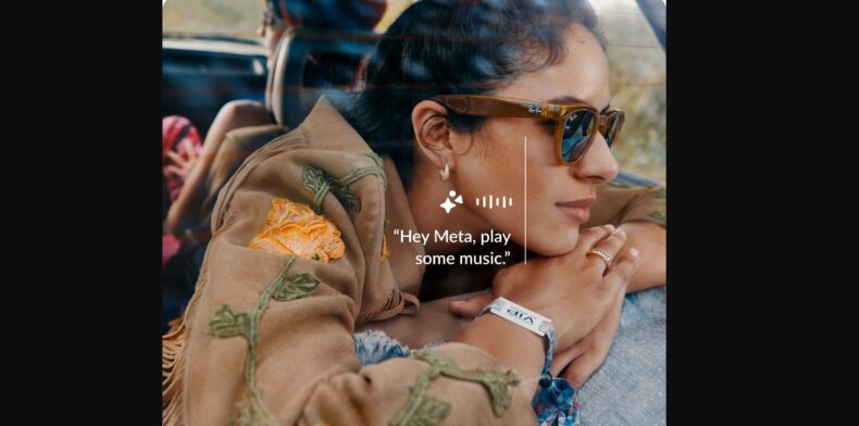 Óculos inteligente da Meta