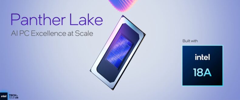 Imagem de: Intel vai lançar os processadores Panther Lake "Core Ultra Series 3" na CES 2026
