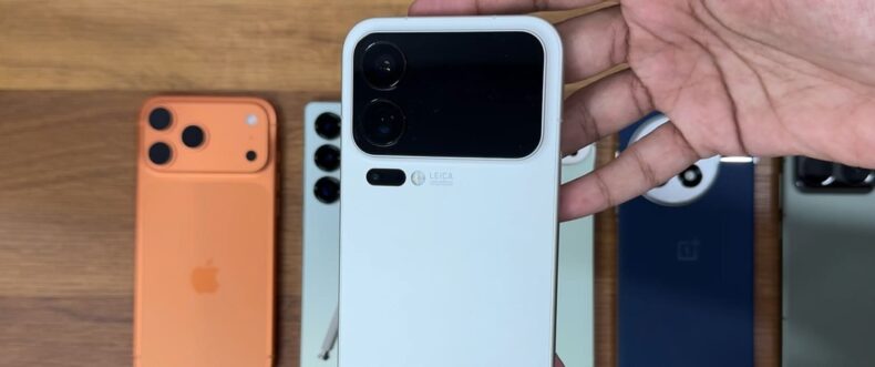 Imagem de: Xiaomi 17 Pro Max tem bateria 55% maior que a do iPhone 17 Pro Max, mas autonomia é a mesma