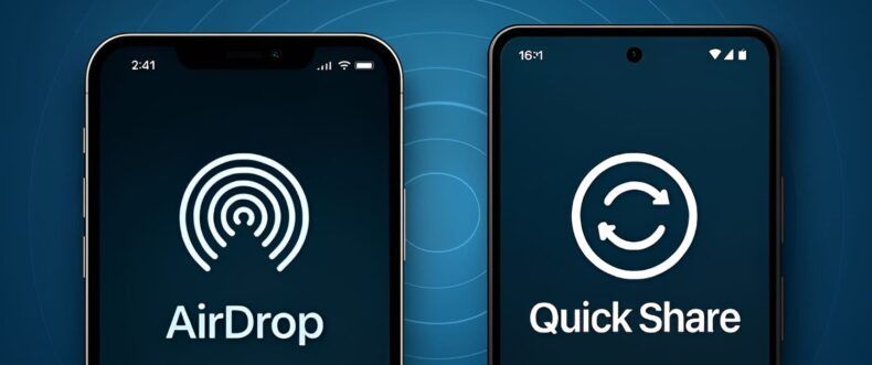 Imagem de: AirDrop e Quick Share passam a funcionar juntos entre iPhone e Android