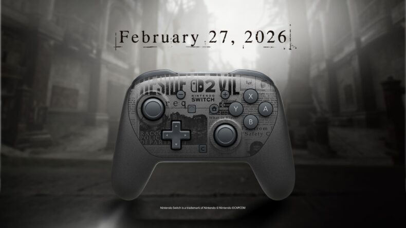 Controle temático RE9 para Switch Pro