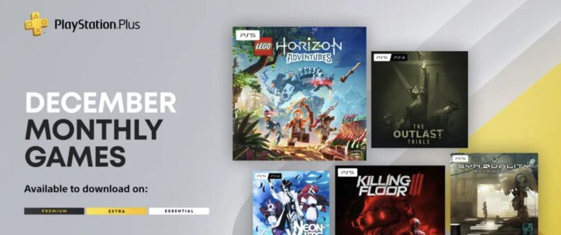 Imagem de: PS Plus recebe cinco jogos em dezembro, com Neon White e LEGO Horizon Adventures no meio do pacote