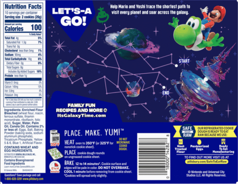 Parceria de Super Mario Galaxy e Pillsbury - Imagem 2