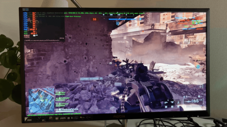 Processador AMD FX 9590 rodando Battlefield
