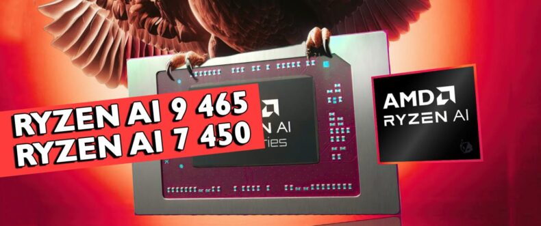 Imagem de: Ryzen AI 9 465 e Ryzen AI 7 450 aparecem no CrossMark com clocks e especificações