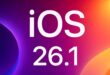 Imagem de: Apple lança iOS 26.1 com grandes na duração da bateria e novos recursos