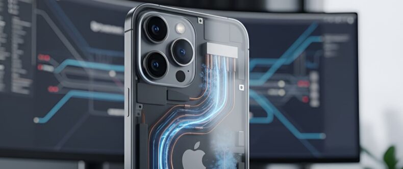 Imagem de: Apple mostra como a nova câmara de vapor funciona no iPhone 17 Pro