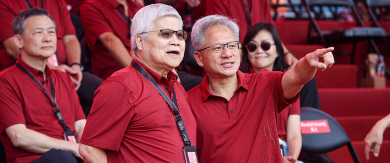 Imagem de: CEO da NVIDIA comenta disputa entre Intel e TSMC e elogia proteção de dados da empresa taiwanesa