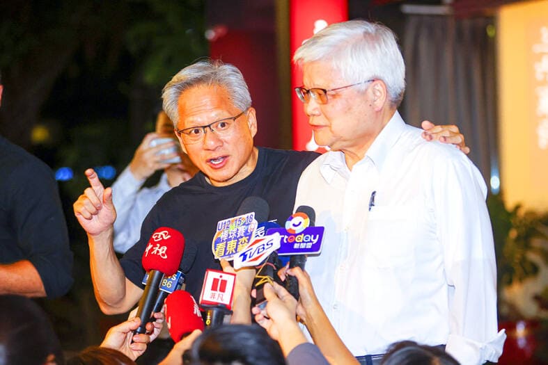 CEO da NVIDIA e da TSMC