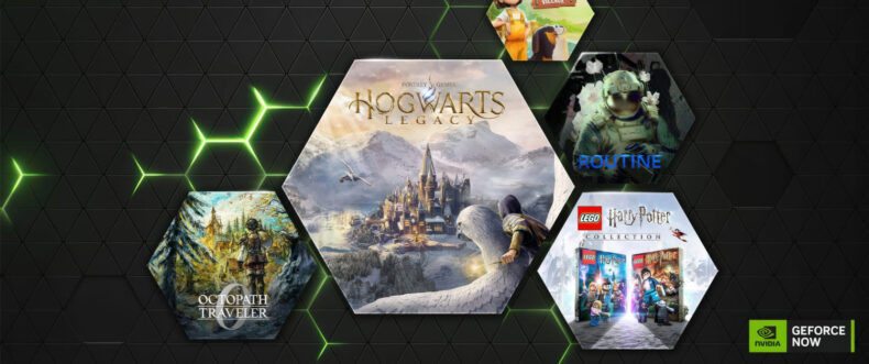 Imagem de: GeForce NOW recebe Hogwarts Legacy e primeiros jogos da Activision no Ubisoft+ em dezembro