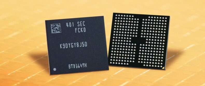 Imagem de: Samsung apresenta novo tipo de armazenamento NAND que usa 96% menos energia