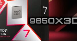 AMD Ryzen 7 9850X3D com V-Cache 3D