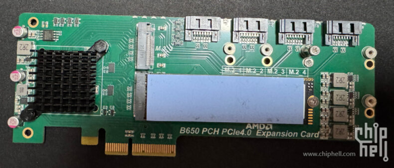 Chipset AMD X870 X670 B650 - Placas de Expansão AIC