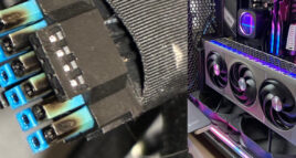 Conector queimado da Sapphire RX 9070 XT Nitro