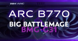 Intel Arc B770 Big Battlemage BMG-G31