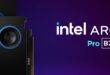 Imagem de: Intel deve lançar Arc Pro B70 com 32 GB de memória em breve