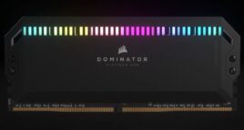 Kit de memória Corsair DDR5 Dominator Platinum RGB