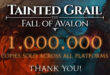 Imagem de: Tainted Grail: The Fall of Avalon passa de um milhão de cópias vendidas