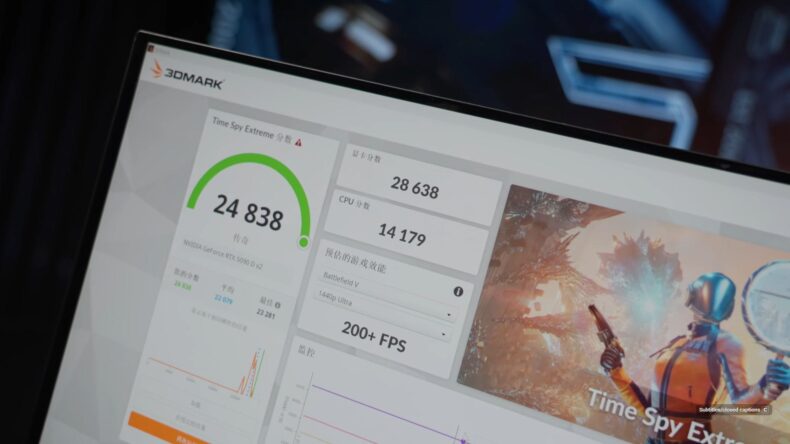 Time Spy Extreme ROG Matrix RTX 5090 D V2