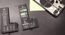 Bateria de grande porte do iPhone 11 Pro