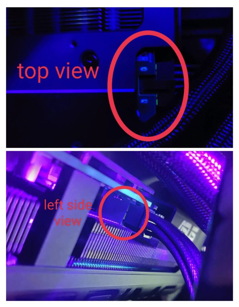 Conector com ponta amarela