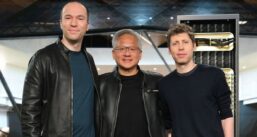 Jensen Huang e Sam Altman